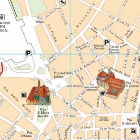 Tre Gigli Firenze Apartment, 5 minutes from station, via Palazzuolo 55 Esterno foto