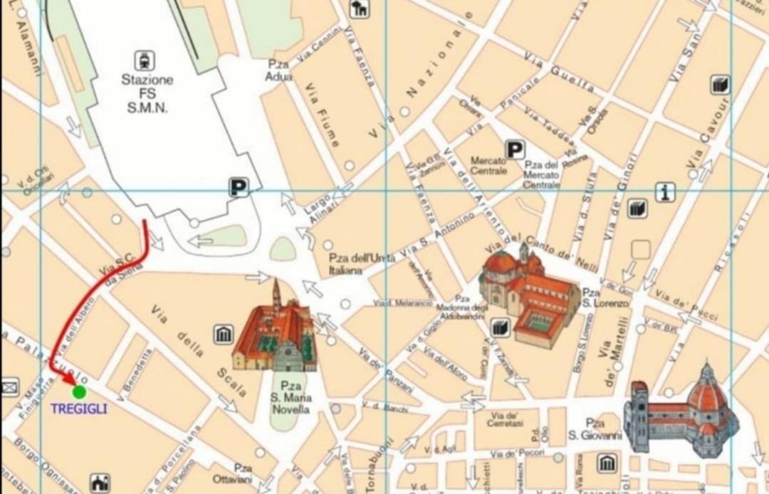 Tre Gigli Firenze Apartment, 5 minutes from station, via Palazzuolo 55 Esterno foto